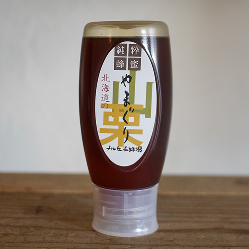 北海道産山栗はちみつ500gチューブ容器入り